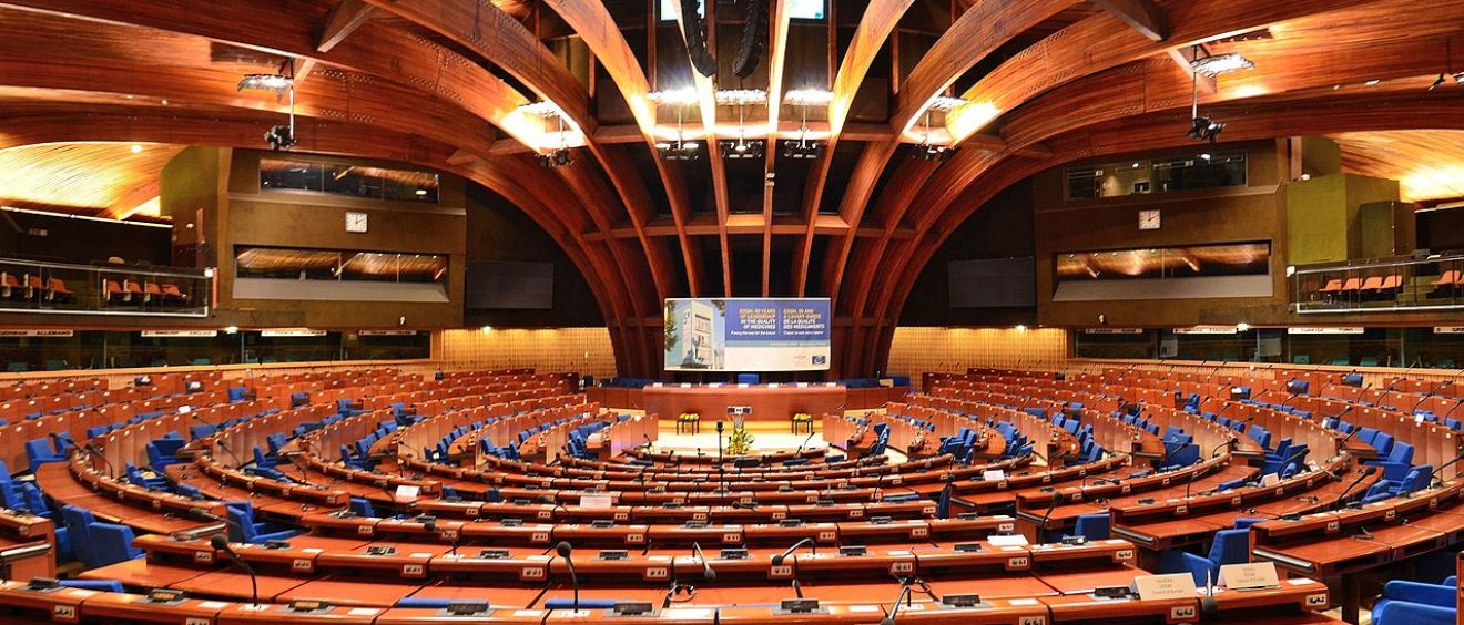 Assemblée parlementaire du Conseil de l'Europe. Crédit Adrian Grycuk.
