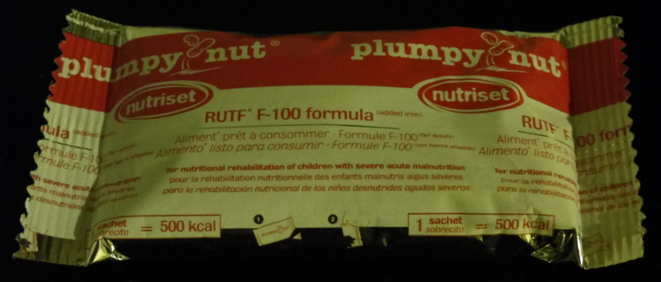 Un sachet de Plumpy'Nut®.©AD