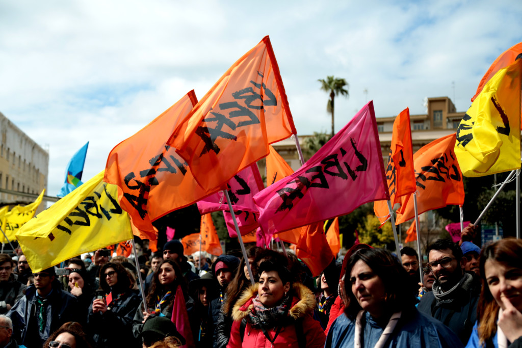 Journée de mémoire et d'engagement en souvenir des victimes innocentes des mafias, 21 mars 2018 à Foggia en Italie Crédits : organisation Libera