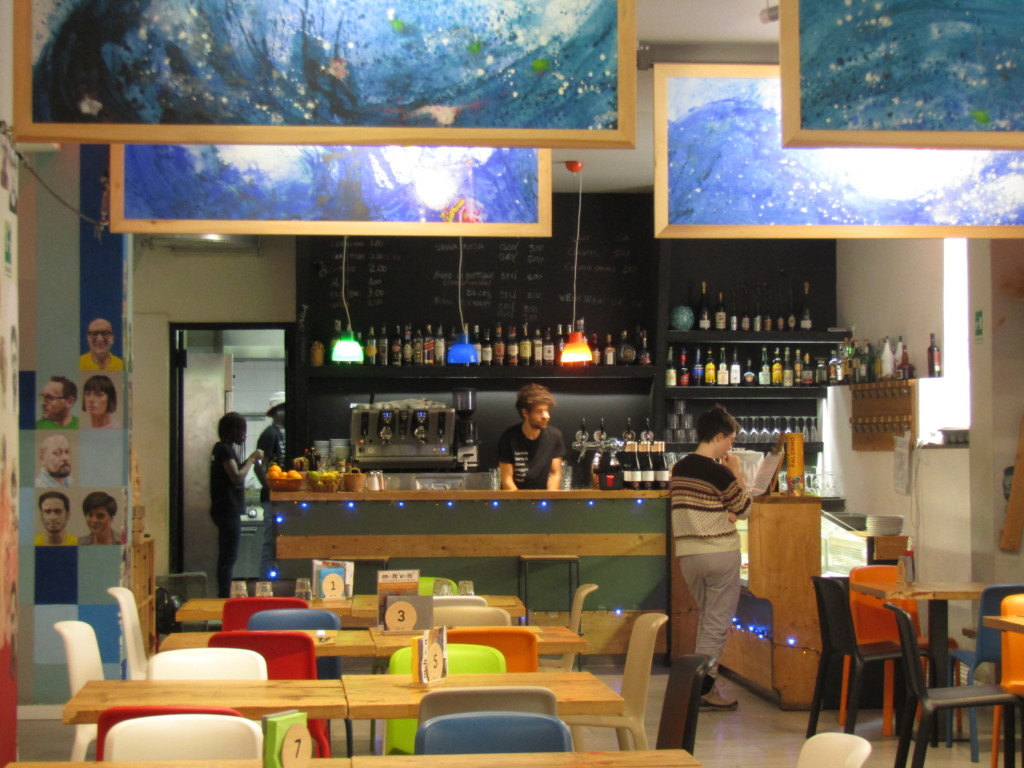 Le bar-restaurant de Moltivolti Crédits : Elsa Pécot