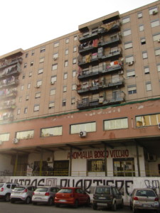 Le centre social autogéré Anomalia, actif dans le quartier Borgo Vecchio à Palerme Crédits : Elsa Pécot